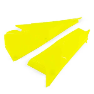 Задние верхние боковые обтекатели (фильтр бокс) R-Tech Husqvarna TC/FC, TE/FE 20-22 (кисл желт)