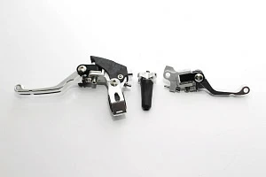Рычаги сцепления и тормоза (360 градусов, складные, CNC) ROCKOT PARTS