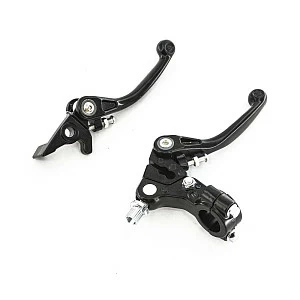 Рычаг сцепл.+тормоза складные DRIVEPARTS (черн)