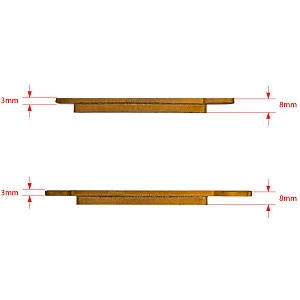 Колодки дискового тормоза (металлокерамика) ATV BRP G2 с 2012 г. левые FA618  SM-PARTS