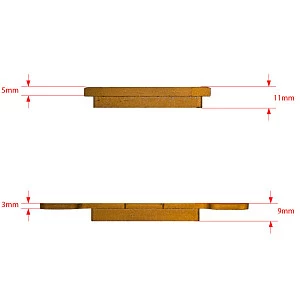 Колодки дискового тормоза (металлокерамика) ATV Cectek, Kazuma, Stels задние FA083  SM-PARTS
