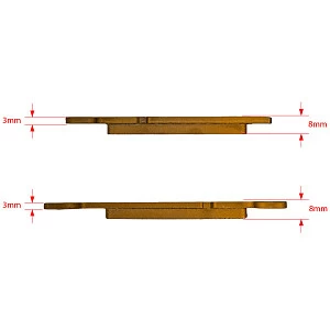 Колодки дискового тормоза (металлокерамика) ATV Yamaha Grizzly передн. правые FA444  SM-PARTS