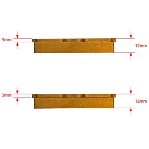 Колодки дискового тормоза (металлокерамика) ATV все модели СF Moto задние FA344  SM-PARTS