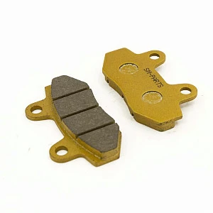Колодки дискового тормоза питбайк двухпоршневой суппорт RACING  SM-PARTS