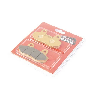 Колодки дискового тормоза питбайк двухпоршневой суппорт RACING  SM-PARTS